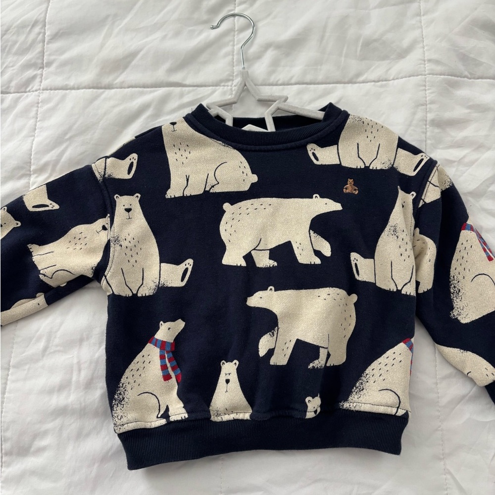 Baby Gap polar bear sweatshirt 2T